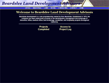 Tablet Screenshot of beardsleedevelopment.com